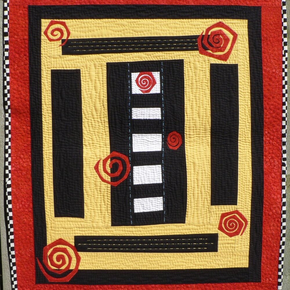 Hand made art/wall quilt